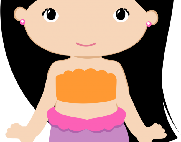 Sereia Png Cute Clipart (640x480), Png Download
