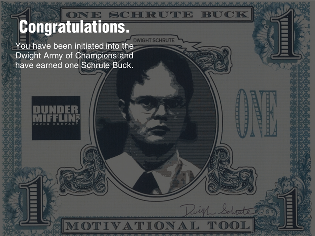 1 - Office Schrute Buck Clipart - Large Size Png Image - PikPng