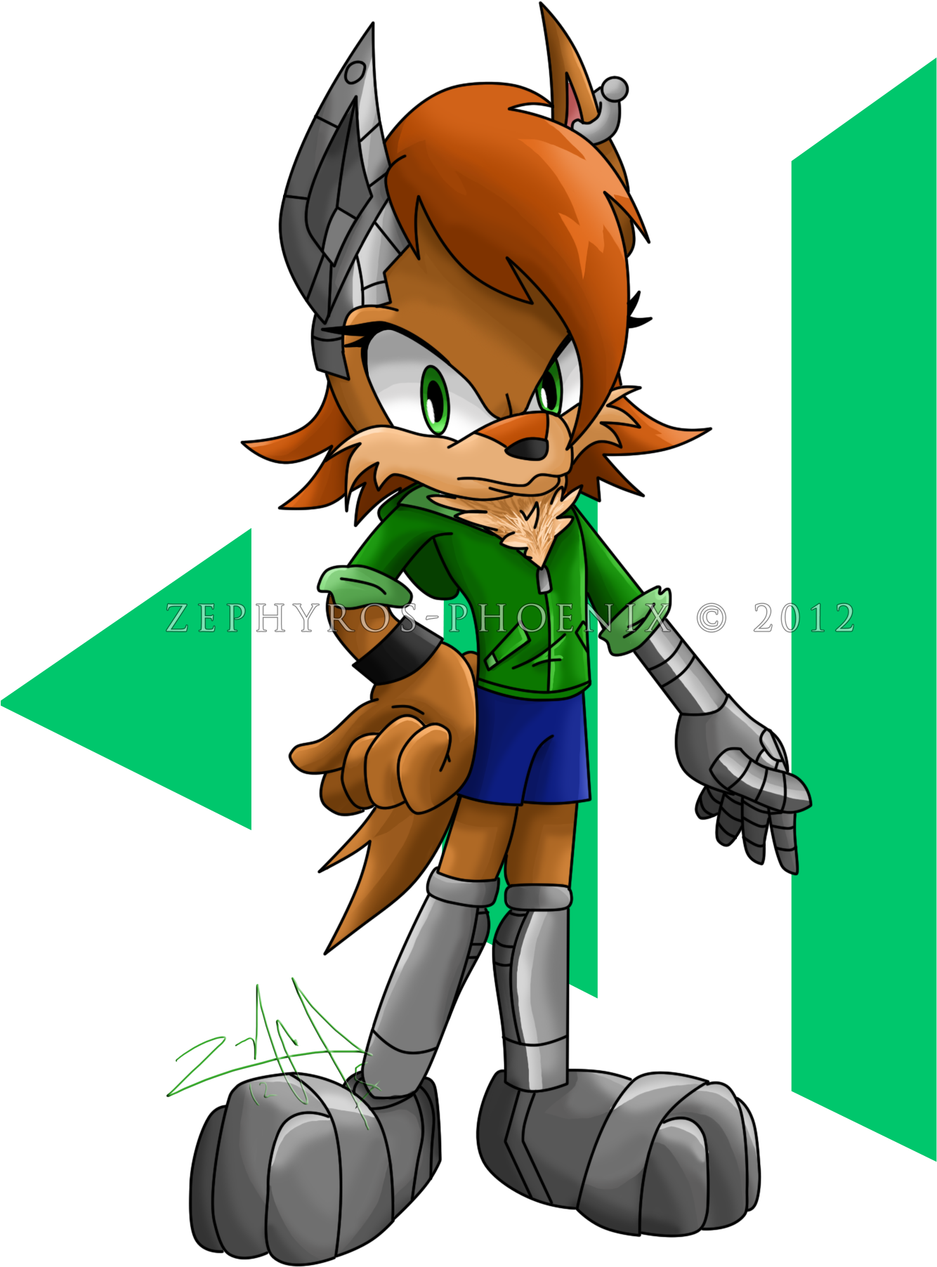 Jackal Clipart Dingo - Sonic Fan Characters Jackal - Png Download (1503x1826), Png Download