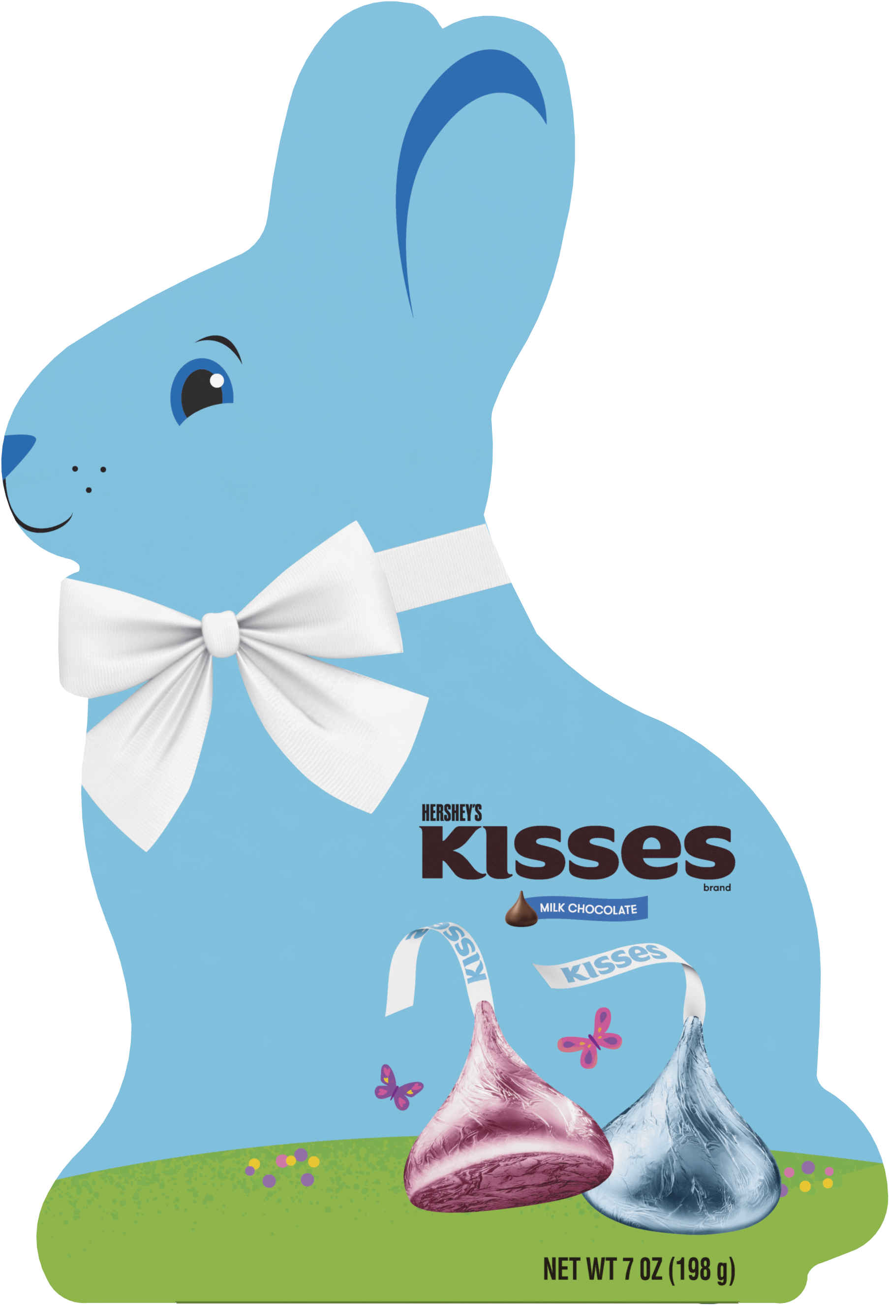 Chocolate Easter Bunny Cartoons - Easter Hershey Kisses Clipart (3000x3000), Png Download