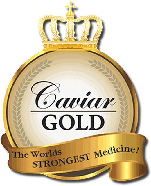 Caviar Gold Logo Clipart (550x658), Png Download