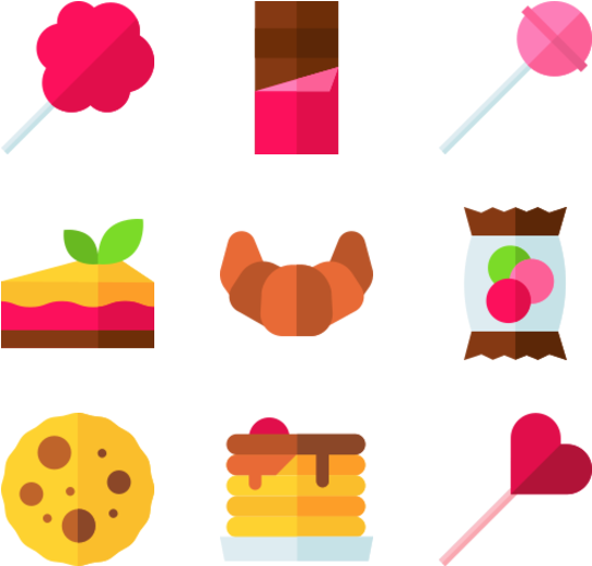 Dessert Candies Clipart (600x564), Png Download