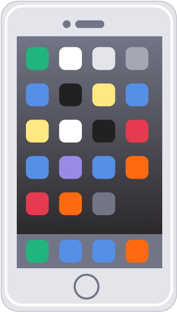 Phone Emoji Png 245249 - Iphone Clipart (1080x1080), Png Download