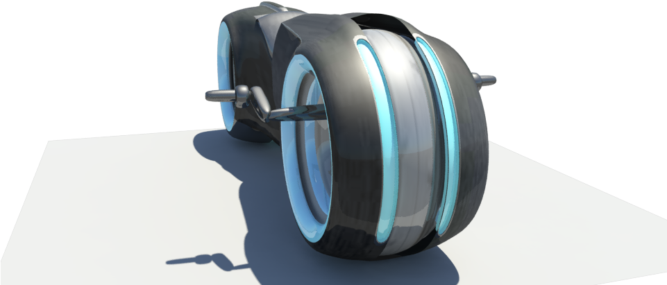 Transparent Motorcycle Tron - Wire Clipart (960x540), Png Download