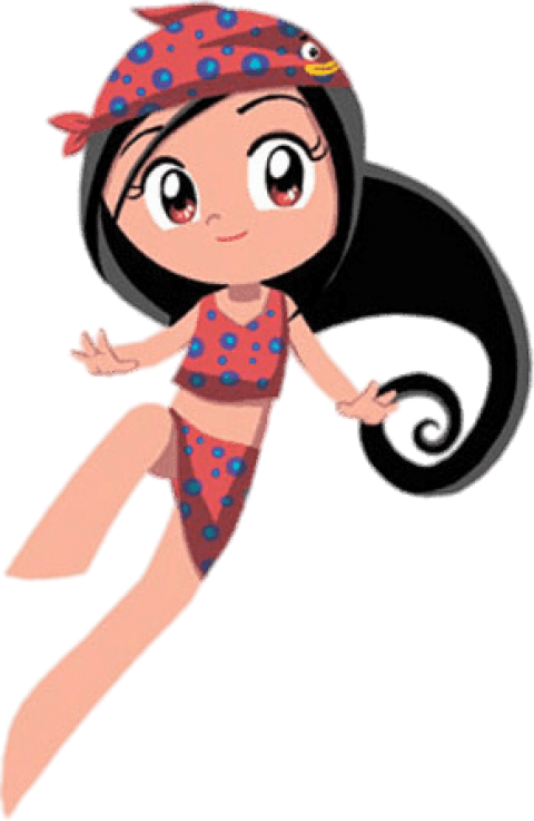 Free Png Download Sea Princess Socita Clipart Png Photo - Princesas Do Mar Bia Transparent Png (480x737), Png Download