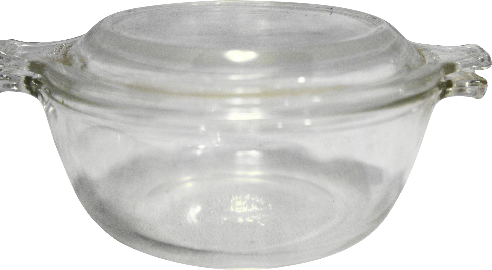Pyrex 10 Oz Clear Casserole Refrigerator Storage Individual - Lid Clipart (1964x1964), Png Download