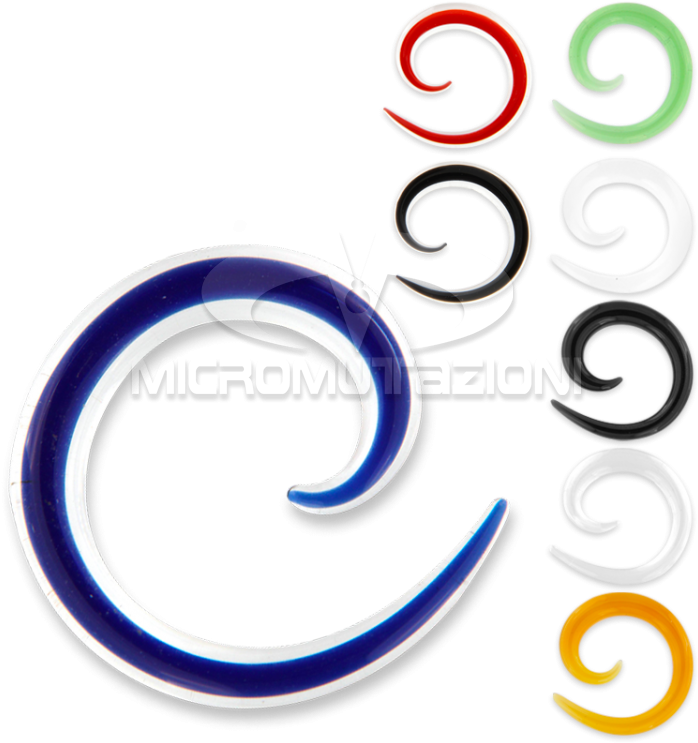 Pyrex Spiral Ear - Circle Clipart (750x750), Png Download