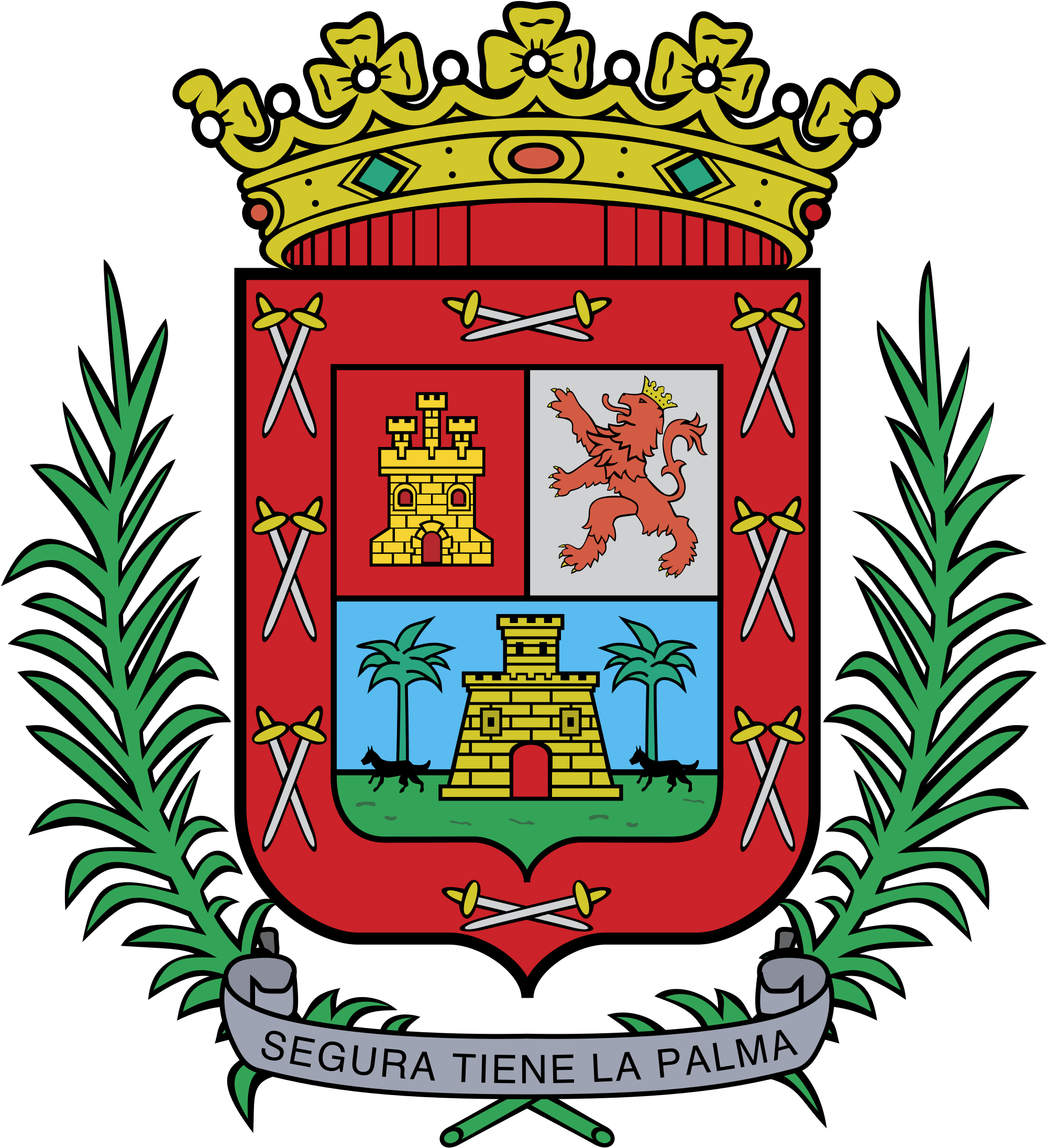 Las Palmas Logo Png Transparent - Leon Clipart (2400x2400), Png Download