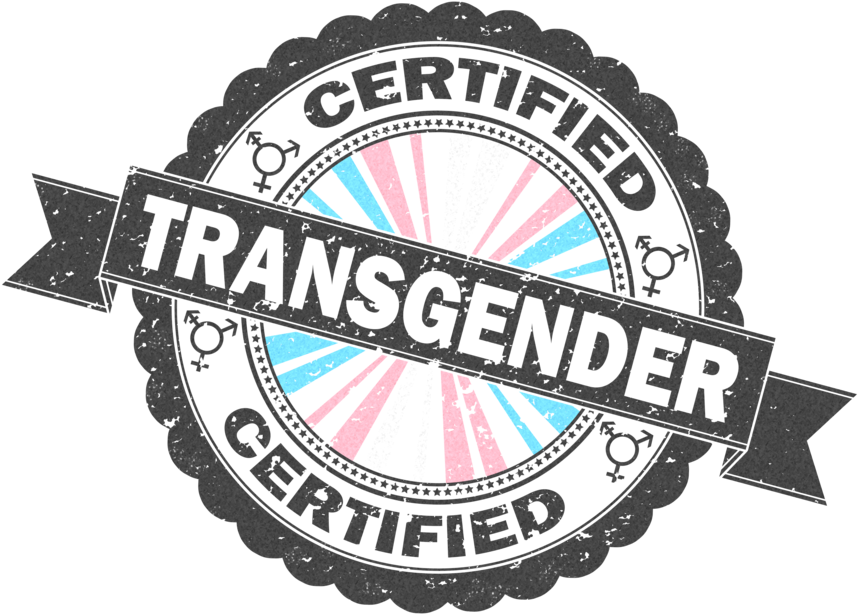 958 X 834 1 0 - Certified Transgender Clipart (958x834), Png Download