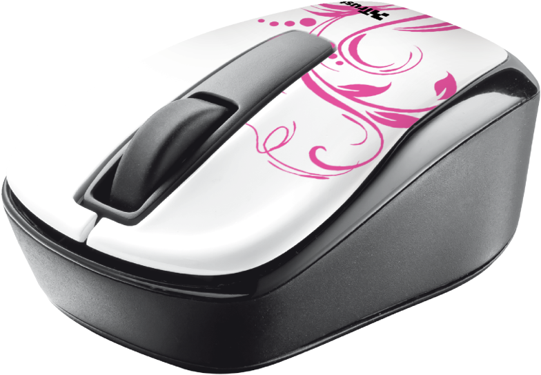 Qvy Wireless Micro Mouse - Mouse Clipart (999x710), Png Download