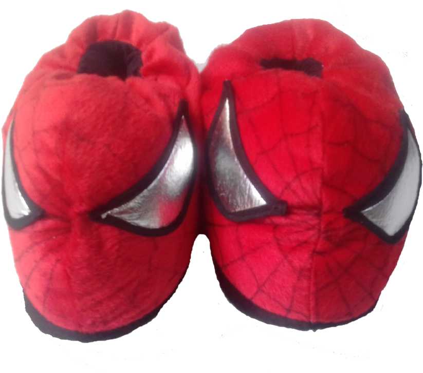 Pantufa Personalizada Homem Aranha Adulto E Infantil Clipart (823x727), Png Download