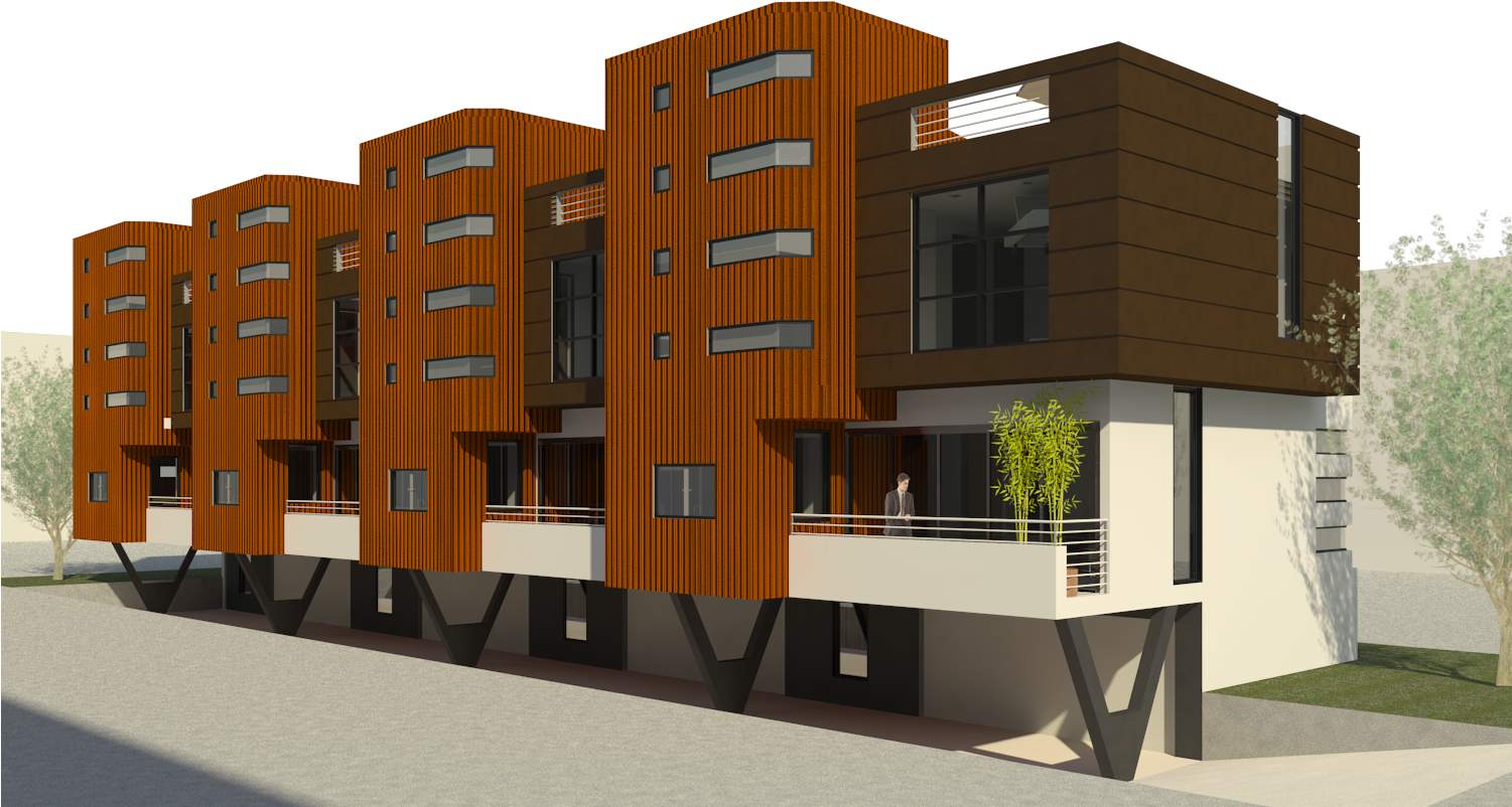 Exterior View Parking - House Clipart (1500x826), Png Download