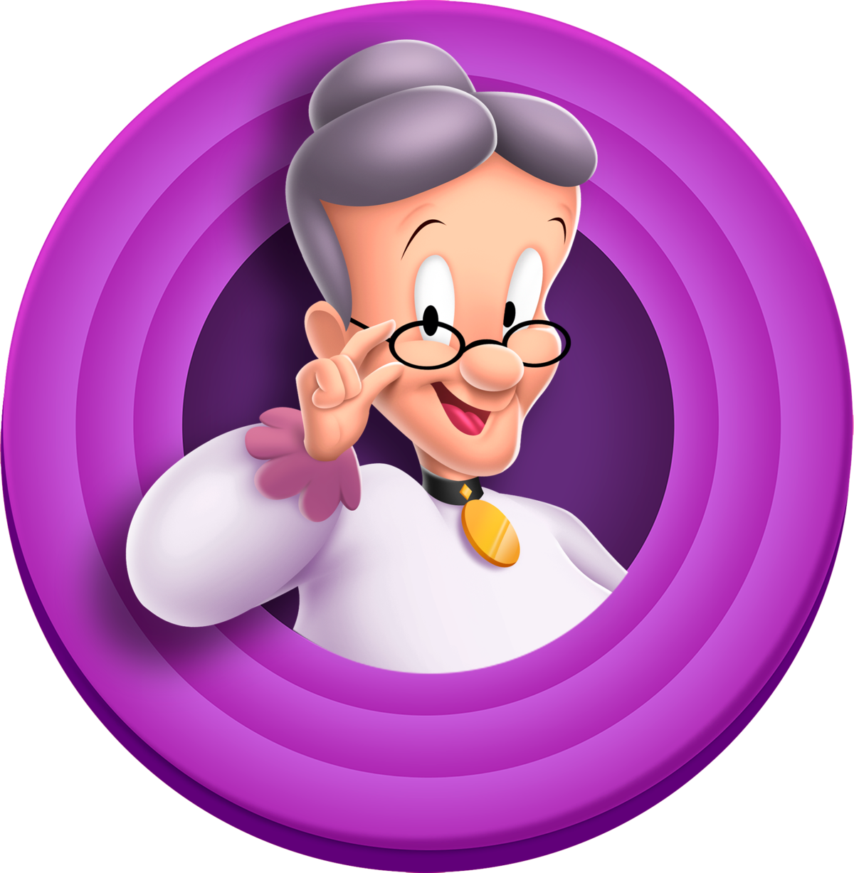 Looney Tunes World Of Mayhem Granny Clipart (1200x1227), Png Download