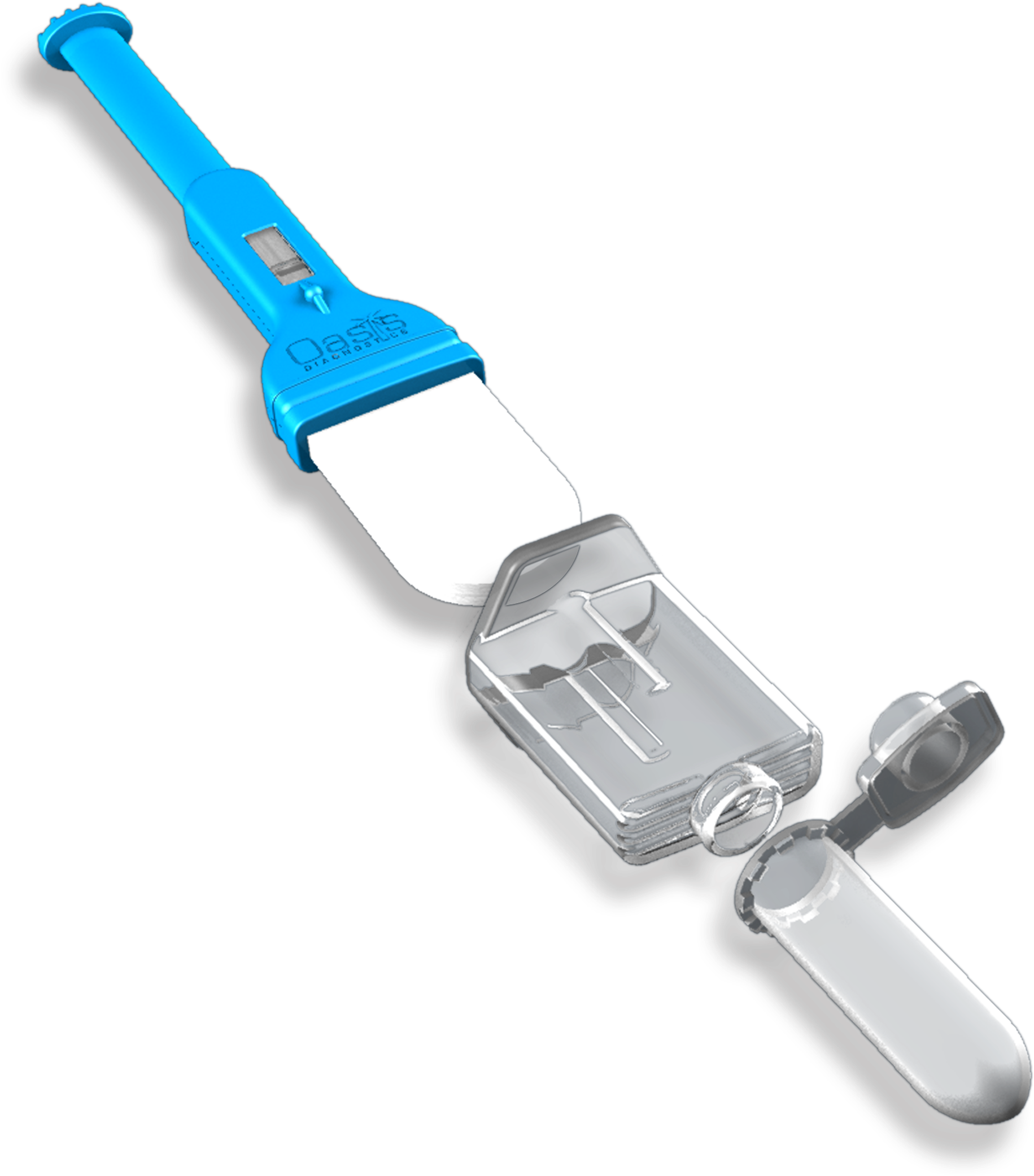 Versi•sal™ Large Cropped - Protein Saliva Collection Kit Clipart (2025x2175), Png Download