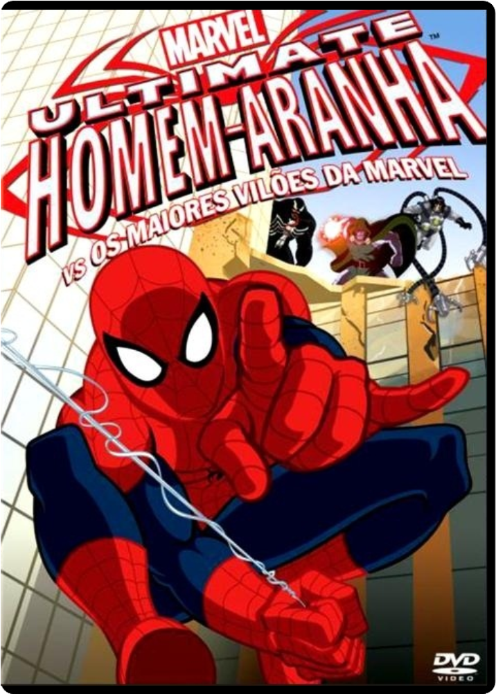 Dvd Ultimate Homem-aranha Vs - Ultimate Spider Man Marvel's Greatest Villains Clipart (1000x1000), Png Download