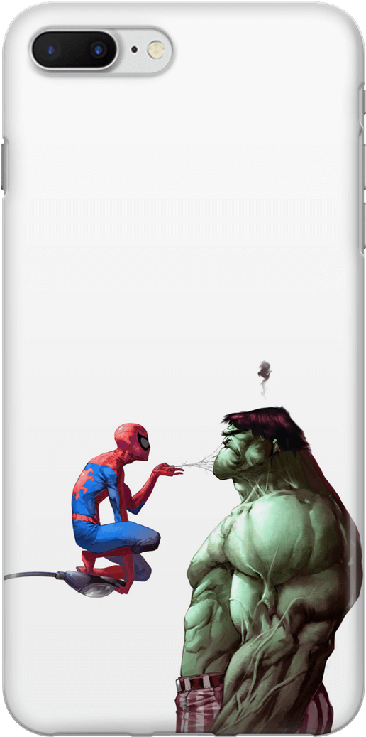Hulk E Homem Aranha - Hulk And Spiderman Clipart (1000x1093), Png Download