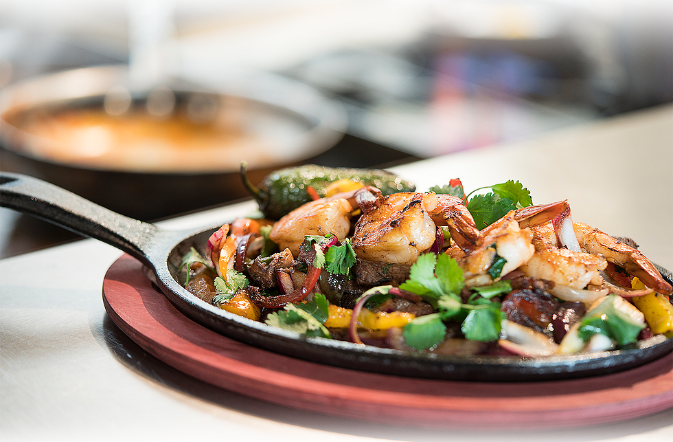 And Sizzling Fajitas - Side Dish Clipart (980x643), Png Download