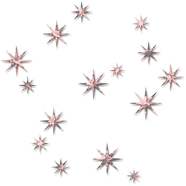 Cristales En Formas Perlas Y Estrellitas En Png Scrap - Estrellitas Brillantes En Png Clipart (800x800), Png Download