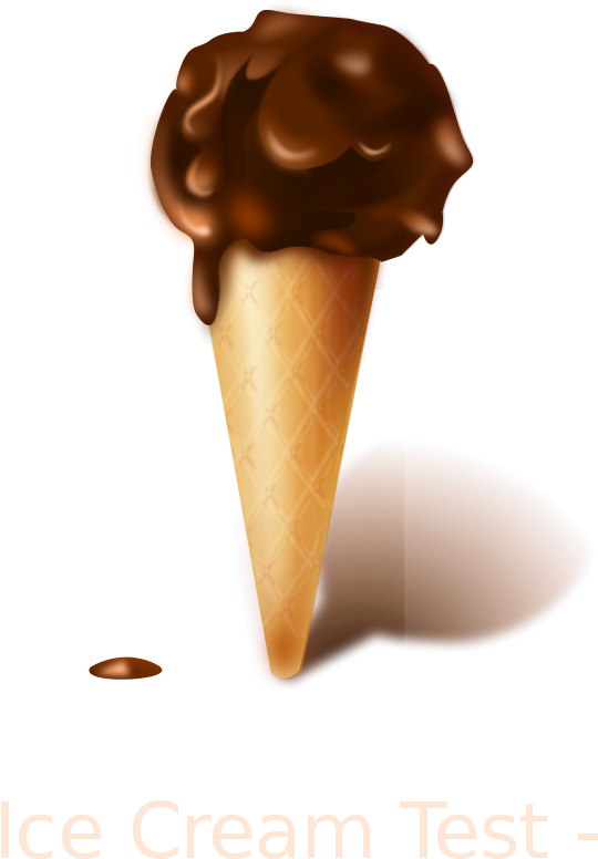 Ice Cream Cone Clipart (561x800), Png Download