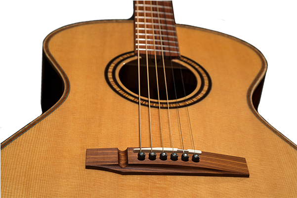 Cuatro Bridges Of Guitar Acoustic-electric Acoustic - Acoustic Guitar Clipart (600x750), Png Download