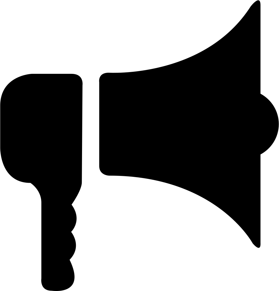 Svg Png Icon - Loud Icon Clipart (942x981), Png Download