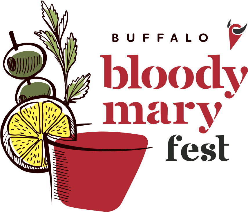 “buffalo's Best Bloody Mary”, “best Garnished Bloody - Flowerpot Clipart (1188x918), Png Download