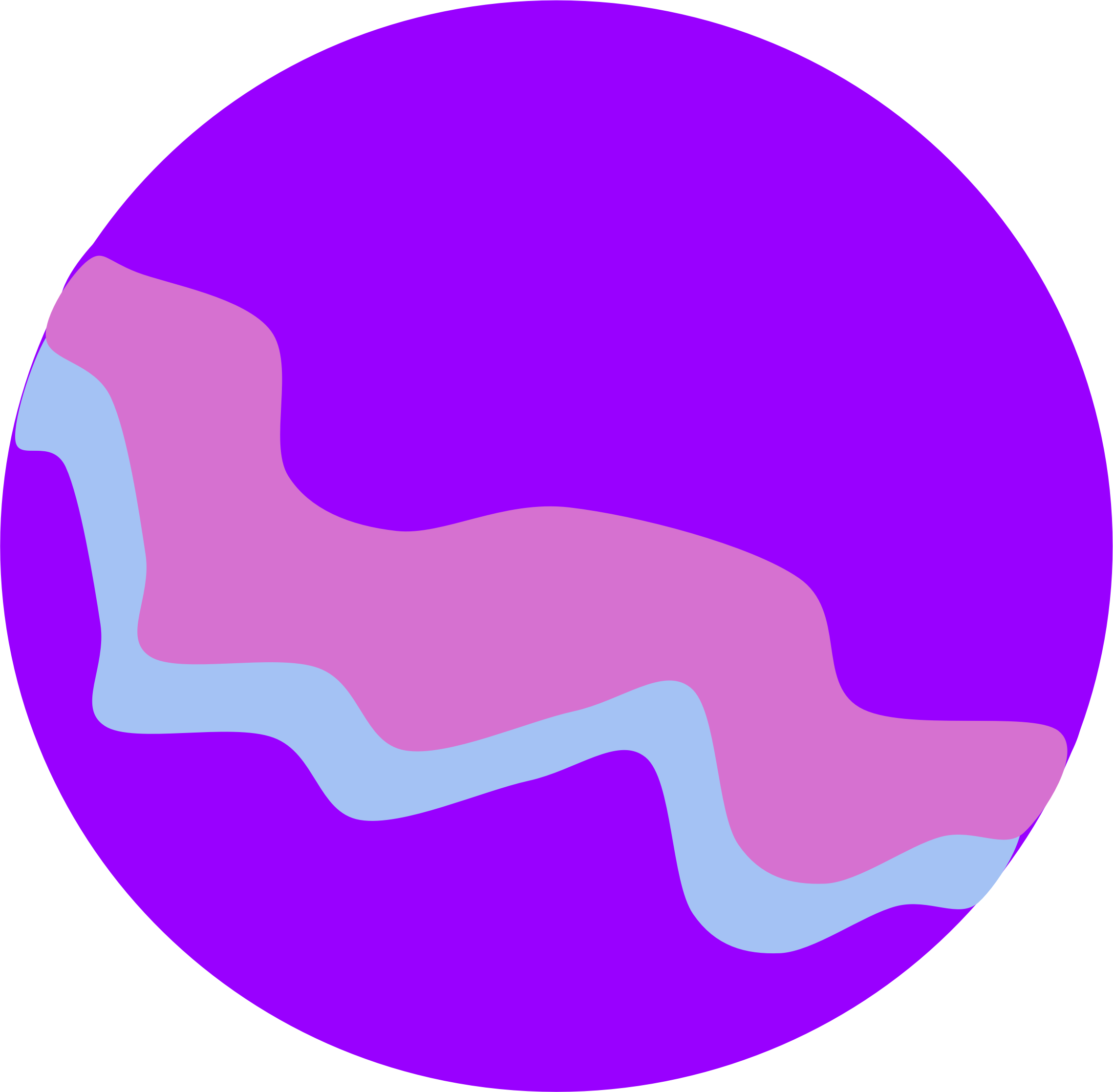 This Free Icons Png Design Of Purple Planet Clipart (2278x2236), Png Download