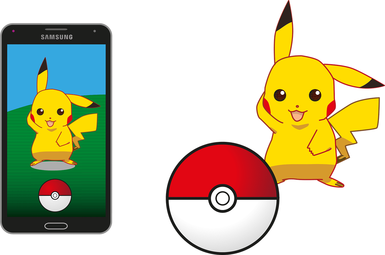 Pokemon, Pokemon Go, Pikachu, Pokeball, Samsung, App - Games Khelne Ke Liye Clipart (960x638), Png Download