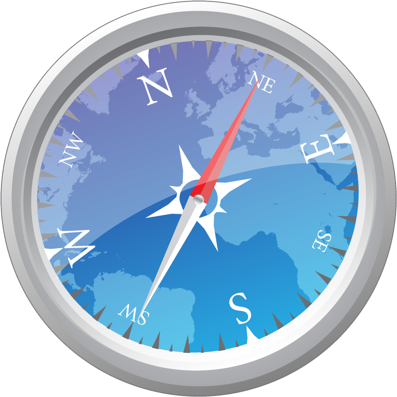 Compass Png Clipart (906x851), Png Download
