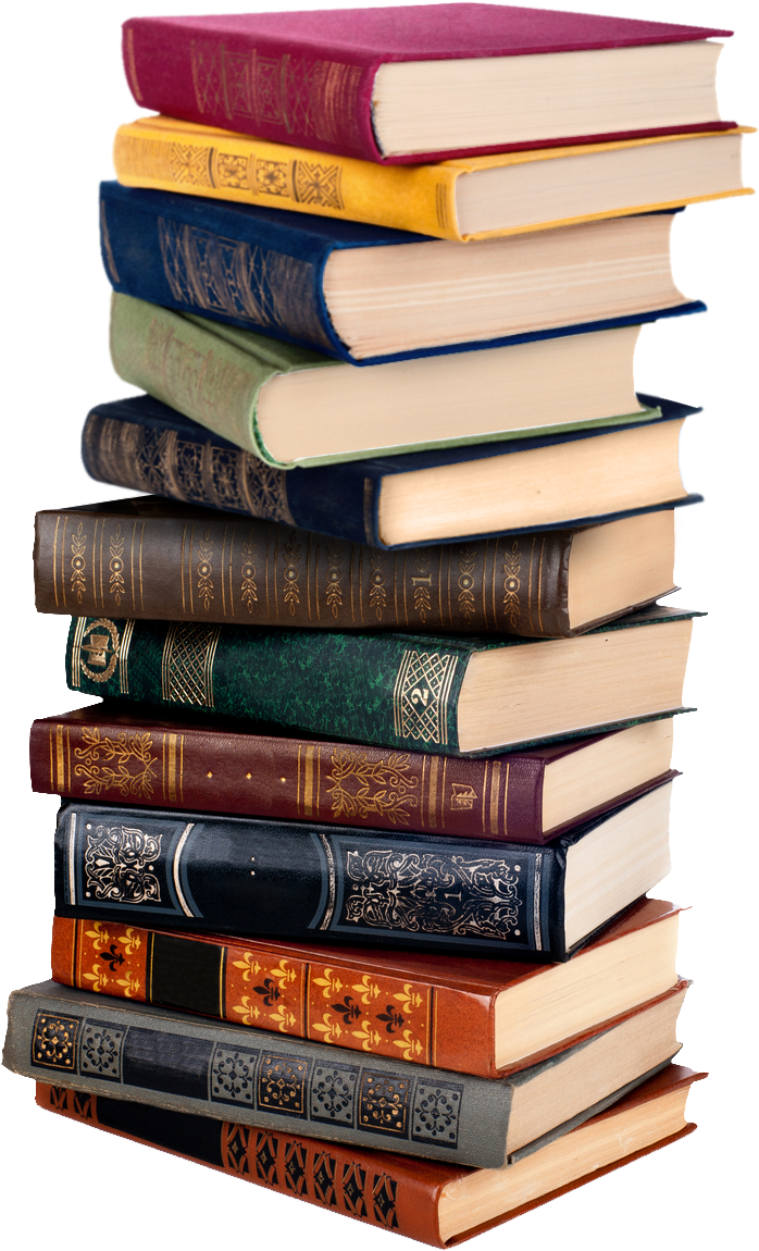 Book Png Image - Stack Of Books Png Clipart (1000x1304), Png Download