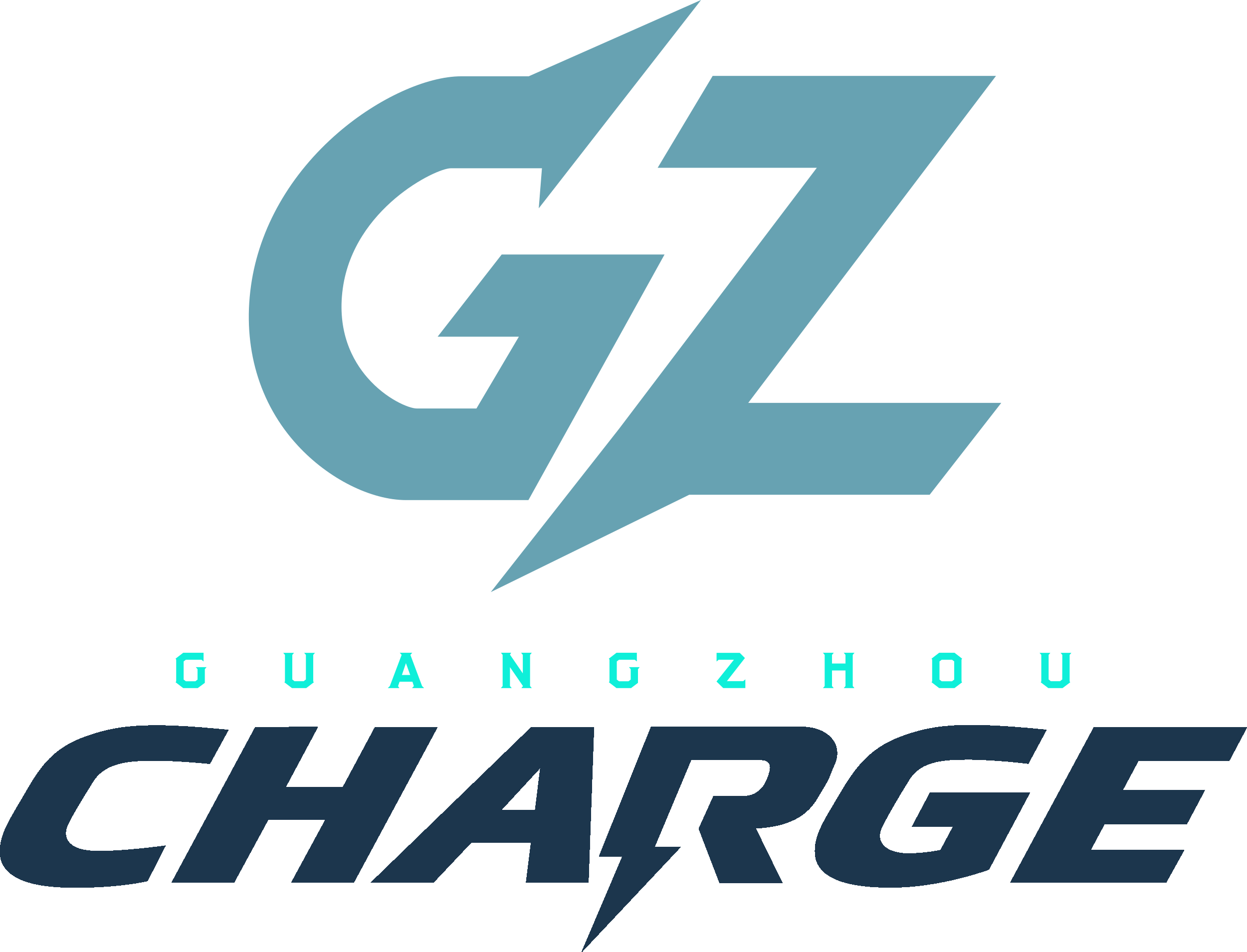 Guangzhou Charge Overwatch League Team Logo - Guangzhou Charge Overwatch Clipart (2500x1909), Png Download