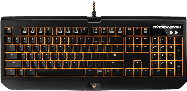 Overwatch Razer Blackwidow Chroma - Razer Overwatch Clipart (800x600), Png Download
