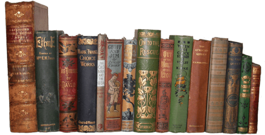 Free Png Download Collection Of Old Books Png Images - Book Clipart (850x454), Png Download