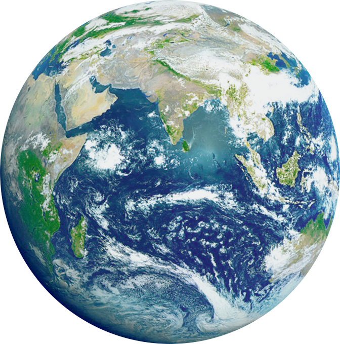 World High Quality Png - High Res Pictures Of Earth Clipart (672x679), Png Download