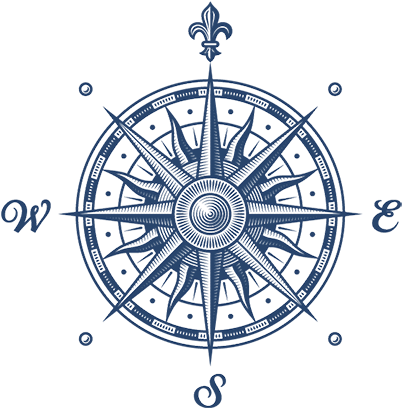 Compass - Vintage Compass Clipart (555x555), Png Download