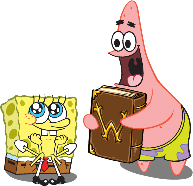Spongebob's Game Frenzy Is Based On Reaction Time And - Cartoon Clipart (1024x783), Png Download