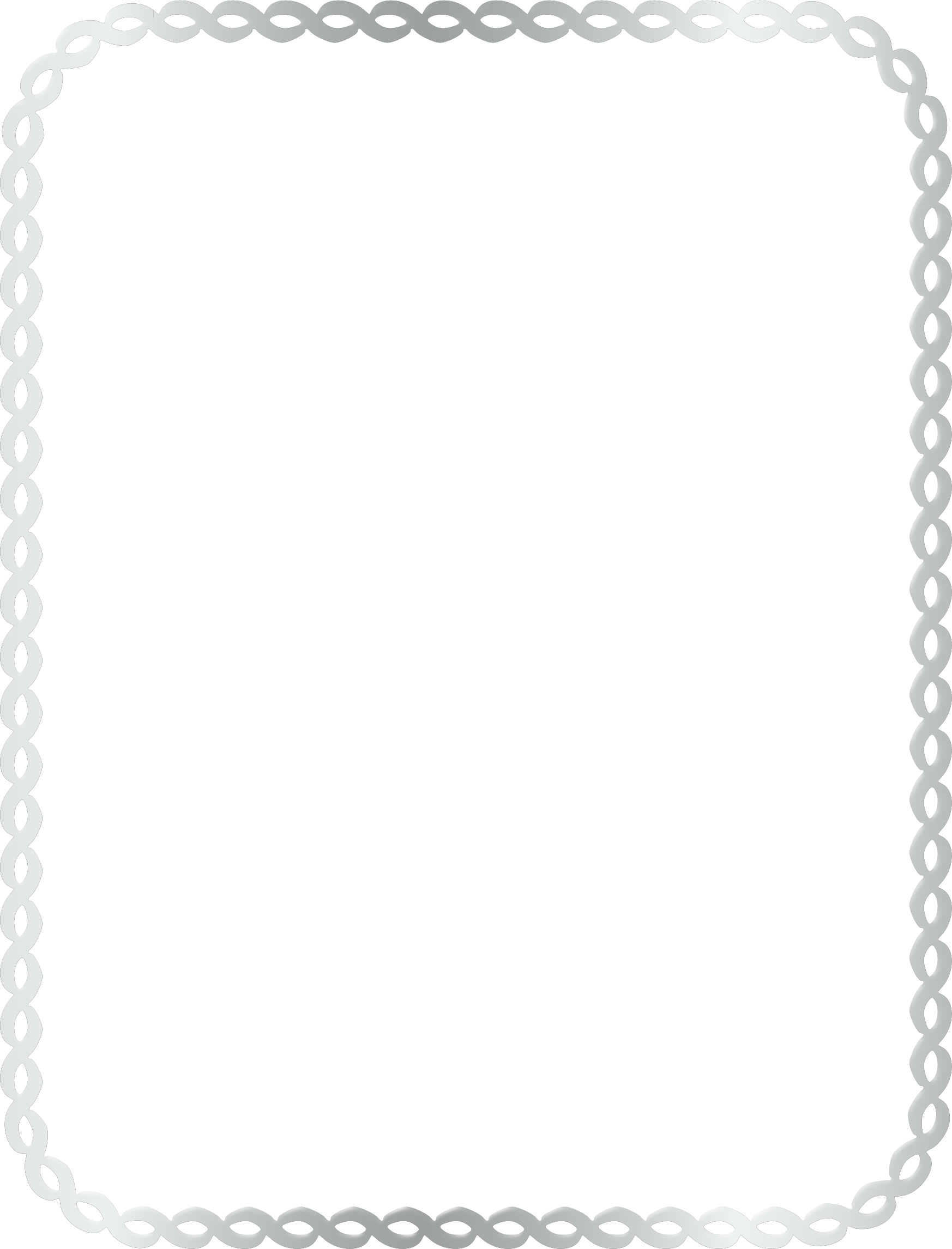 This Free Icons Png Design Of Chain Border 2 Clipart (1746x2292), Png Download