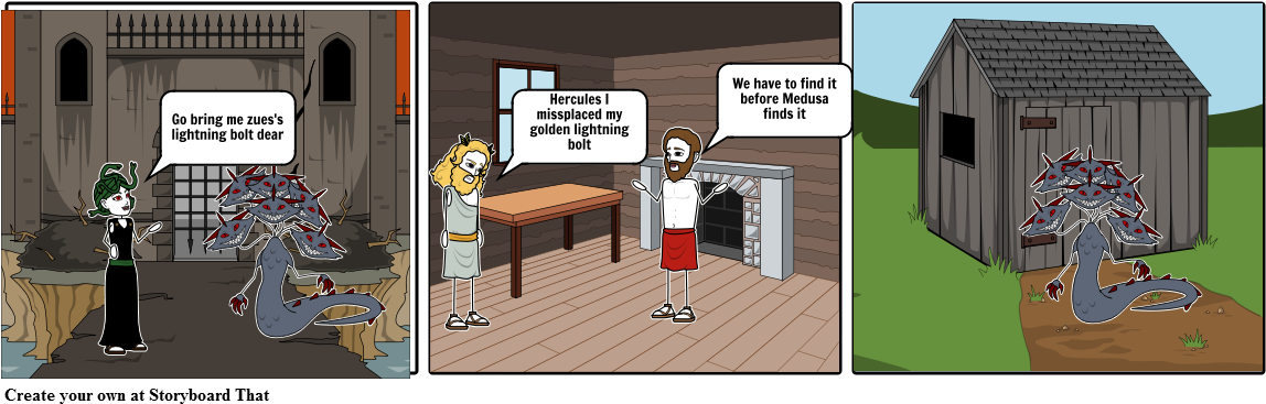 Zues's Golden Lightning Bolt - Cartoon Clipart (1164x385), Png Download