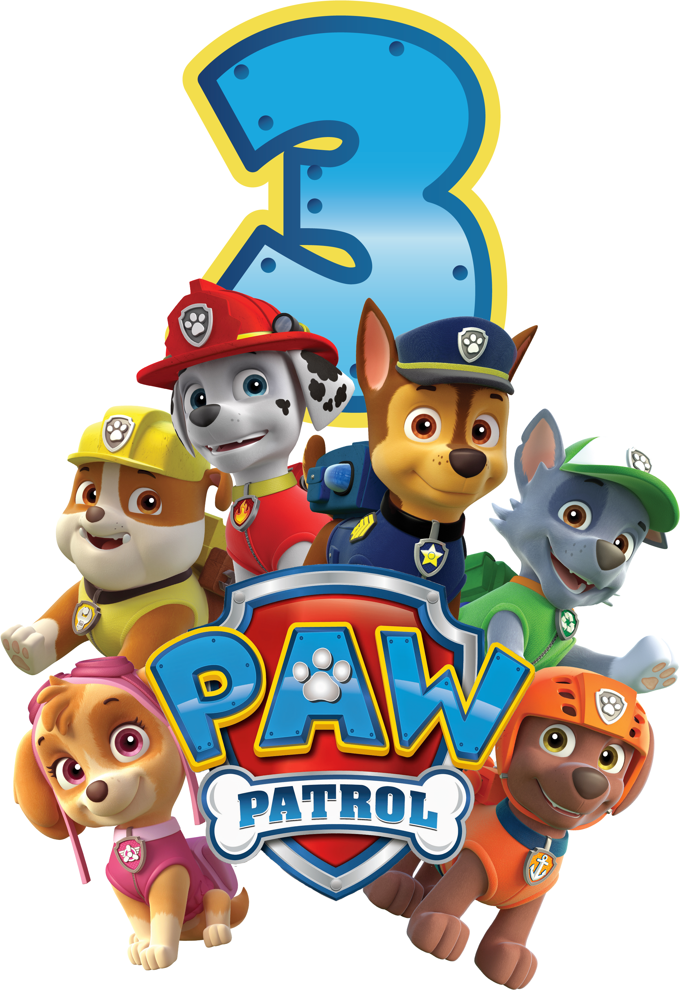 Paw Patrol Png Clipart (2362x3543), Png Download