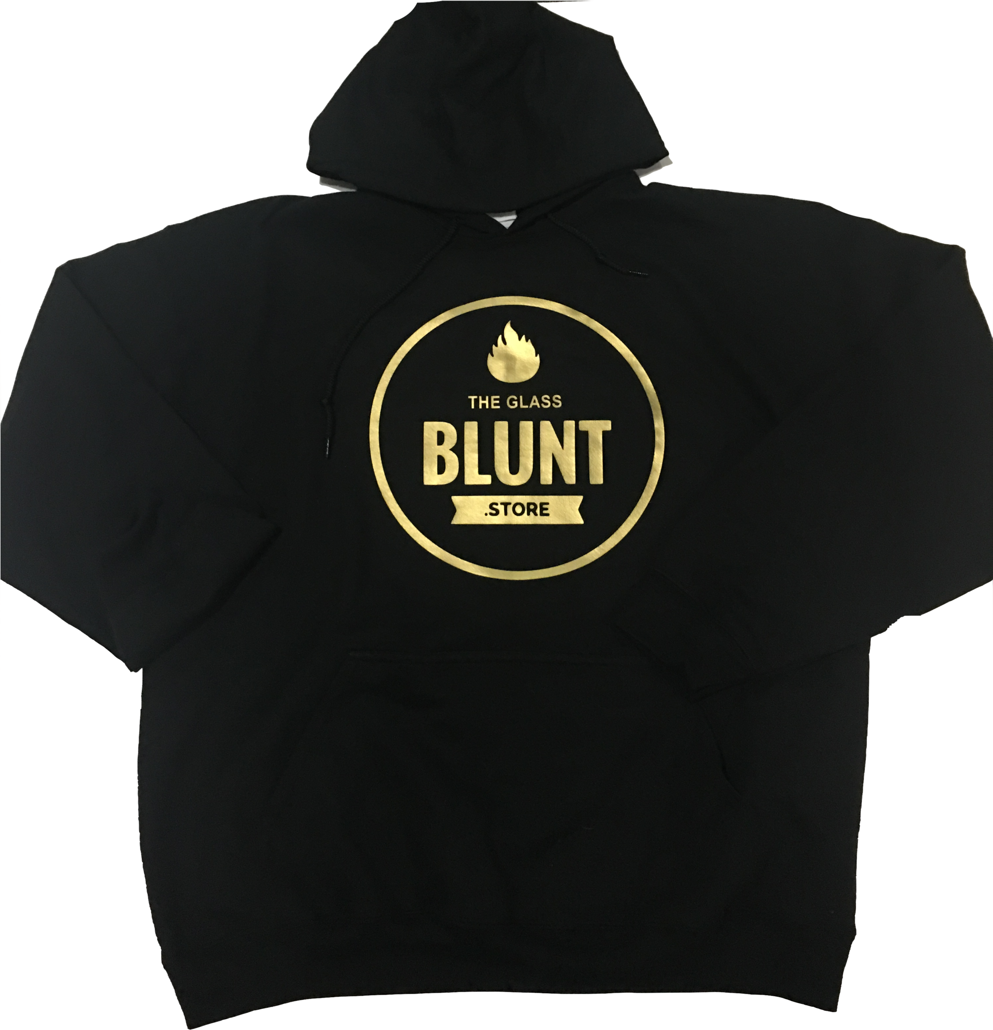 Glass Blunt Store Hoodie Clipart (2001x2075), Png Download
