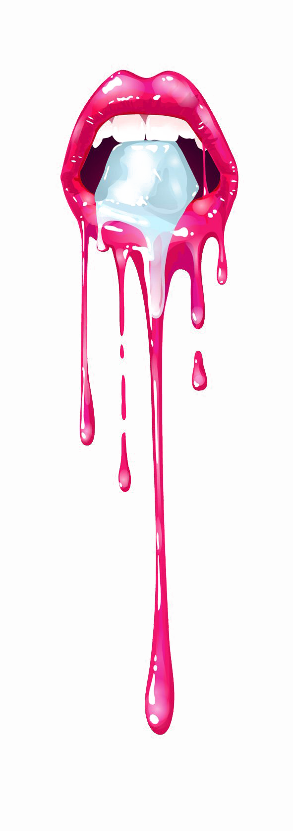 Lips Png Download Image - Lips Png Clipart (591x1673), Png Download