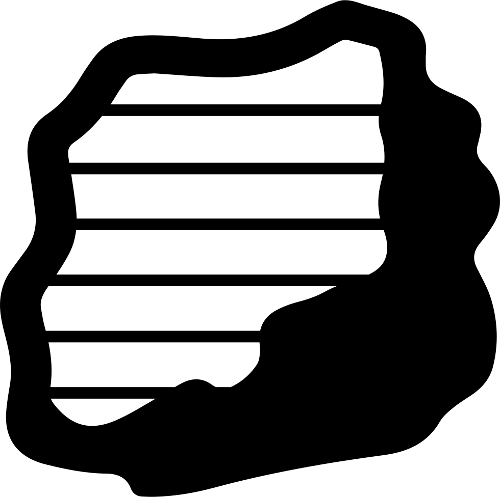 Png File - Sedimentary Rock Icon Clipart (980x976), Png Download