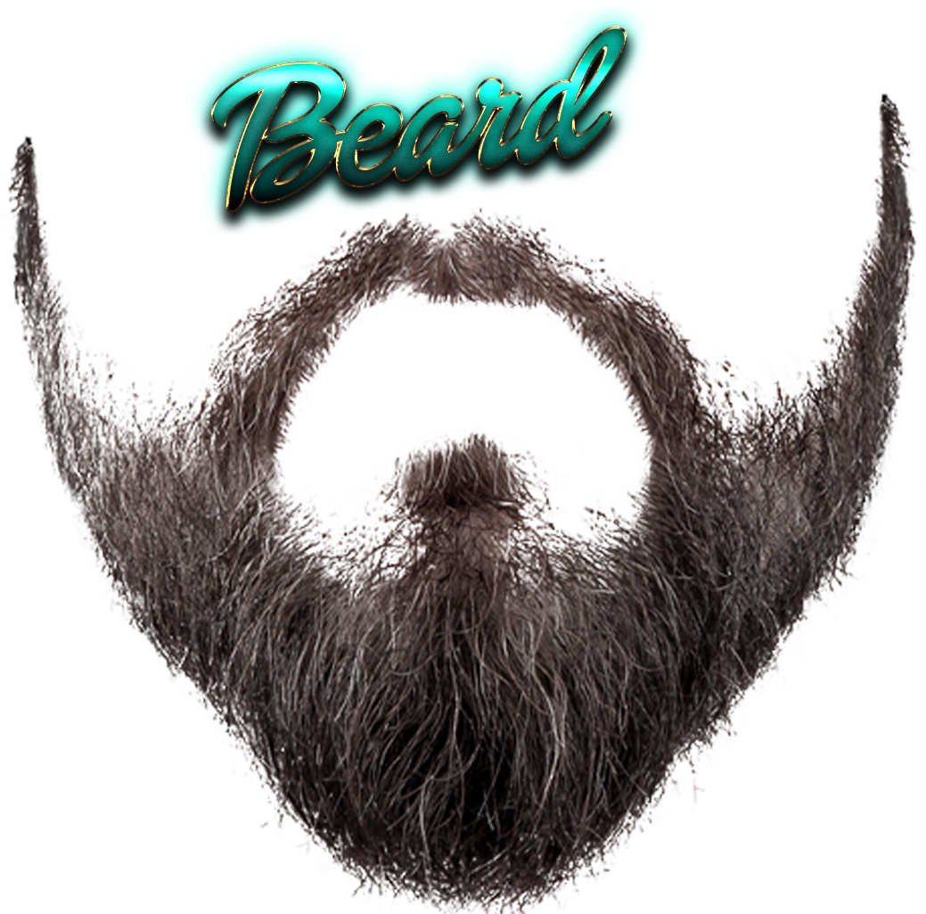 Transparent Background Beard Png Clipart (1249x1124), Png Download