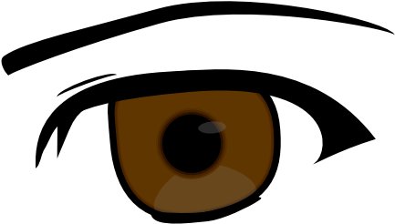 Male Eyes Cartoon Png Clipart (794x794), Png Download