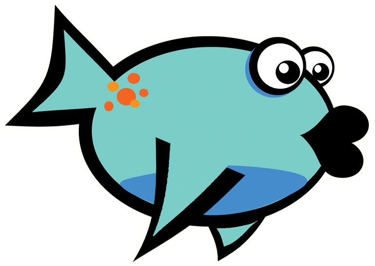 Clip Art Images - Fish With Lips Clipart - Png Download (800x573), Png Download