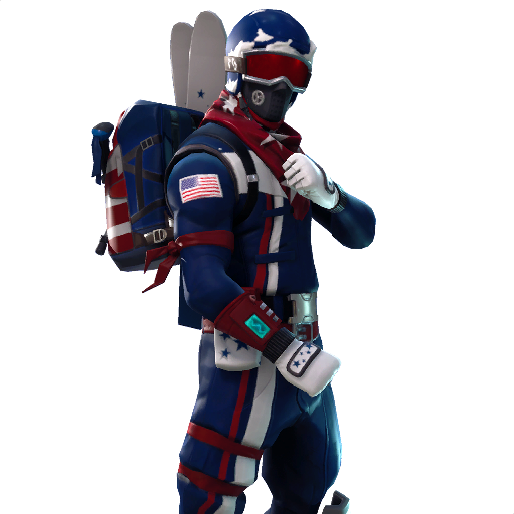 Fortnite Alpine Ace Usa Clipart (1024x1024), Png Download