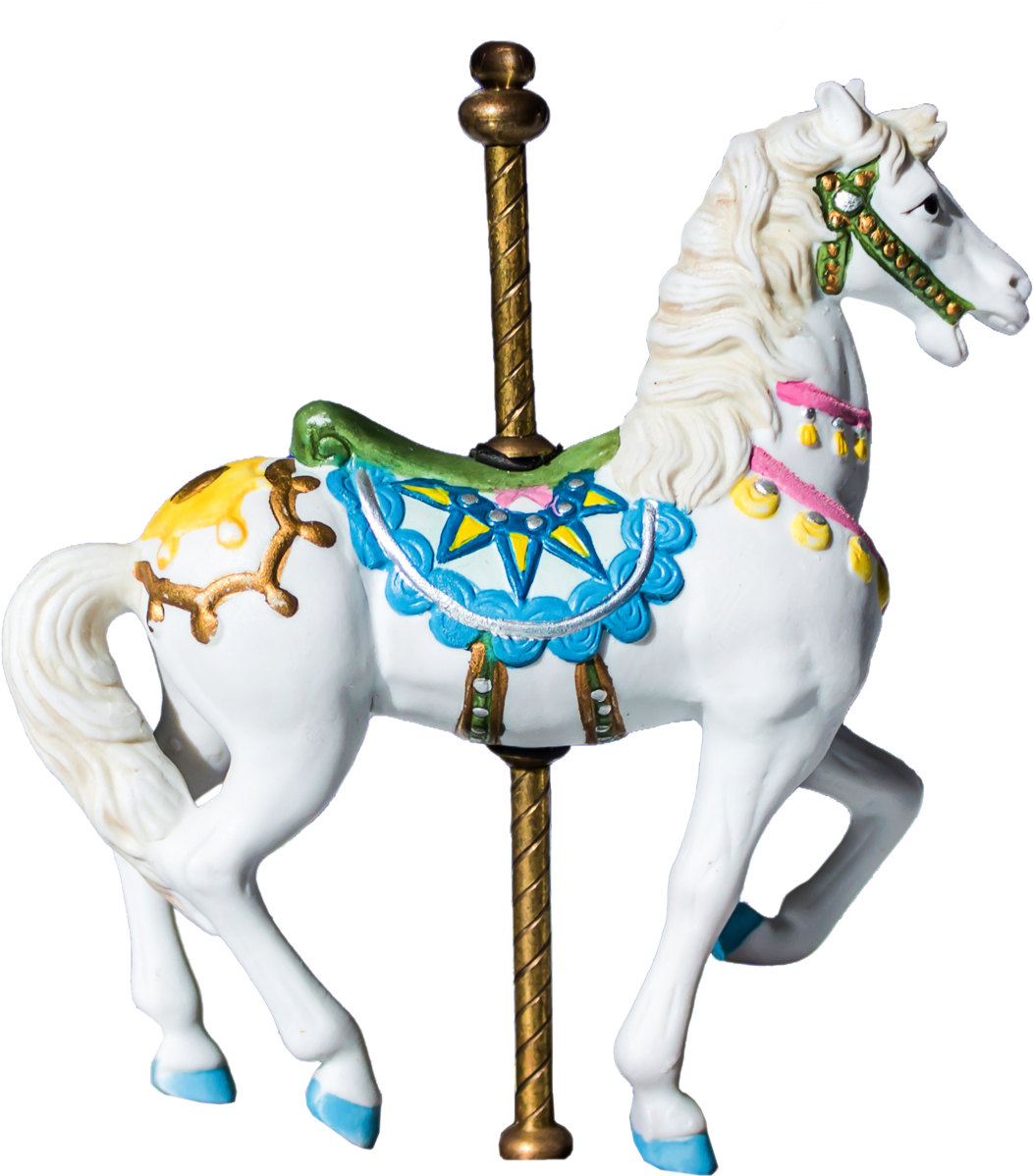 Carousel Horse Png - Child Carousel Clipart (1500x1500), Png Download