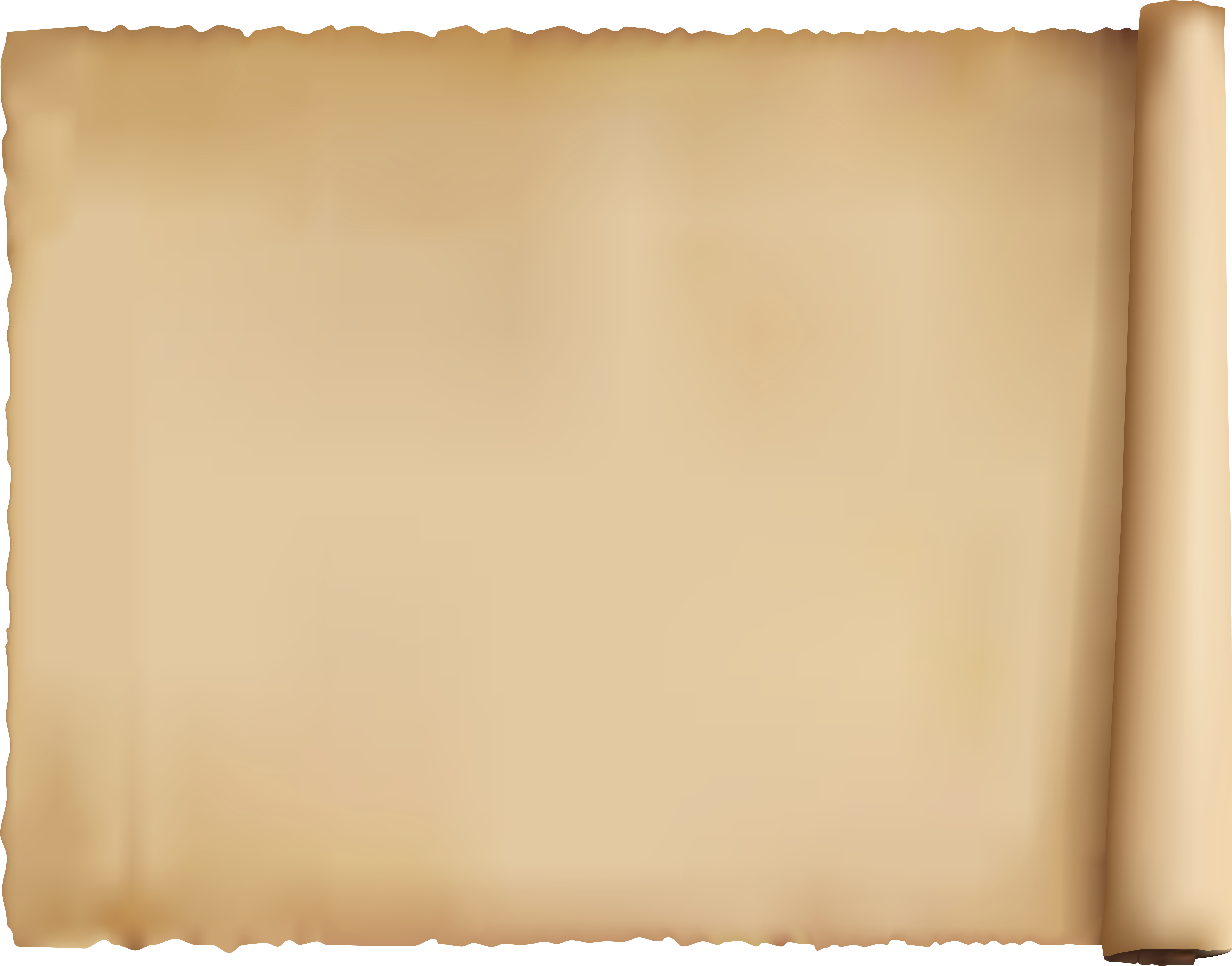 Papyrus Paper Transparent Background Clipart (5399x4544), Png Download