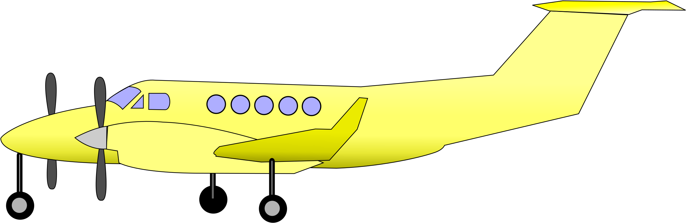 This Free Icons Png Design Of Medical Plane , Png Download - Wide-body Aircraft Clipart (2306x751), Png Download