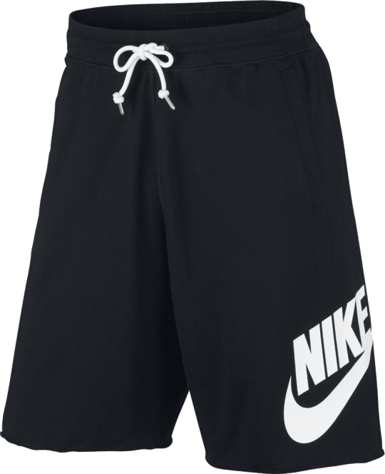Nike Logo Png Images Free Download Pngimgcom - Black Nike Fleece Shorts Clipart (540x665), Png Download
